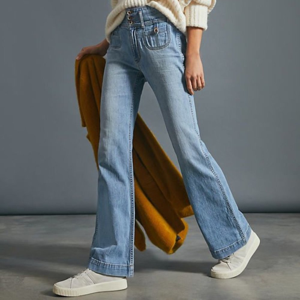 Pilcro High-Rise Trouser